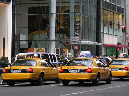 taxis new-yorkais